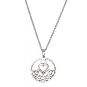 Új kezdet ezüstös nyaklánc